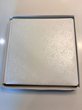 Creative Memories CM-12B “Promise” Scrapbook Album Cover – New wedding white